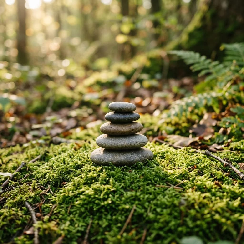 Zwei Hände halten sich – Säule Seelische Balance